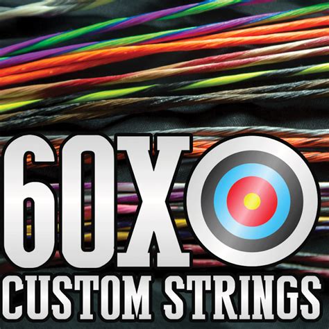 Save on dependable archery supplies at 60X Custom Strings. . 60x custom strings